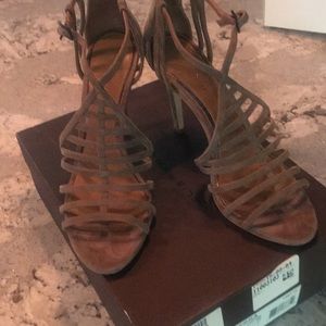 Elie Tahiti suede sandals